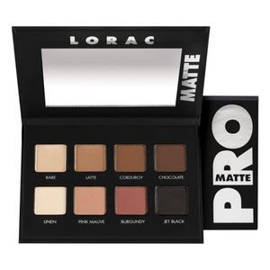 Lorac 'PRO' Matte Eyeshadow Palette NEW